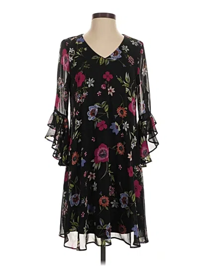 Pre-owned Calvin Klein Cocktail Dress In Black
