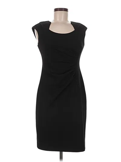 Pre-owned Calvin Klein Cocktail Dress In Black