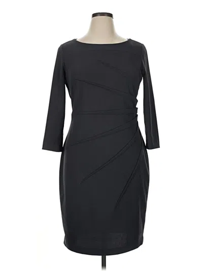 Pre-owned Calvin Klein Cocktail Dress In Black