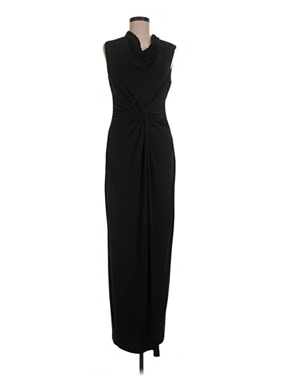 Pre-owned Calvin Klein Cocktail Dress In Black