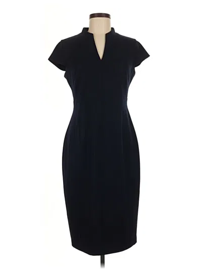 Pre-owned Calvin Klein Cocktail Dress In Black