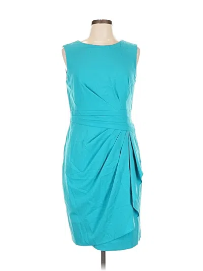 Pre-owned Calvin Klein Cocktail Dress In Blue