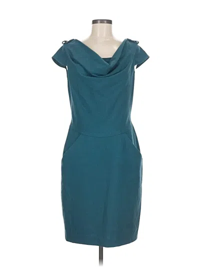 Pre-owned Calvin Klein Cocktail Dress In Blue