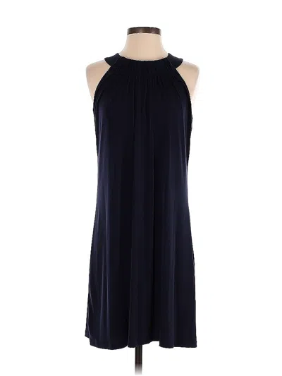 Pre-owned Calvin Klein Cocktail Dress In Blue