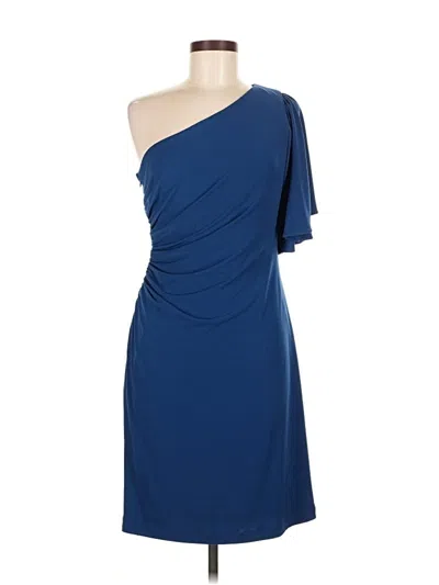Pre-owned Calvin Klein Cocktail Dress In Blue