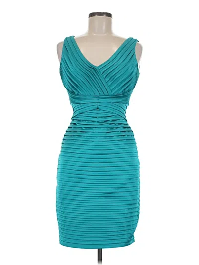 Pre-owned Calvin Klein Cocktail Dress In Blue