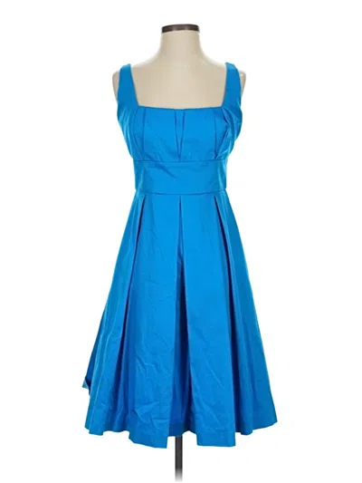 Pre-owned Calvin Klein Cocktail Dress In Blue