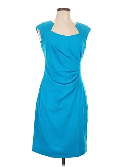Pre-owned Calvin Klein Cocktail Dress In Blue