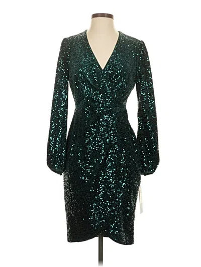 Pre-owned Calvin Klein Cocktail Dress In Blue