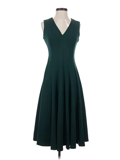 Pre-owned Calvin Klein Cocktail Dress In Blue
