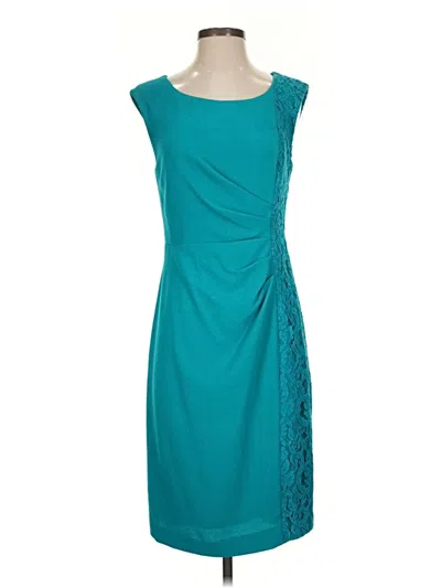 Pre-owned Calvin Klein Cocktail Dress In Blue