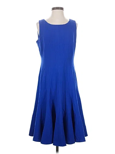 Pre-owned Calvin Klein Cocktail Dress In Blue