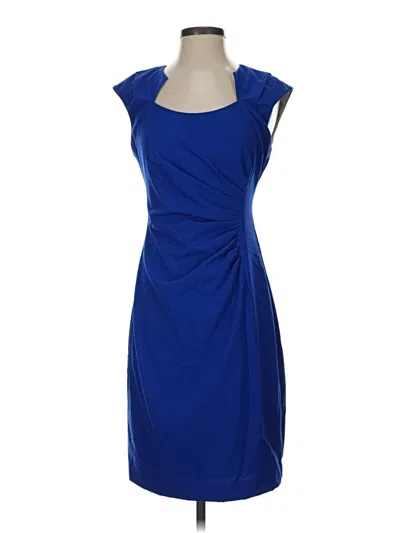 Pre-owned Calvin Klein Cocktail Dress In Blue