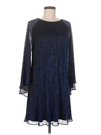 Pre-owned Calvin Klein Cocktail Dress In Blue