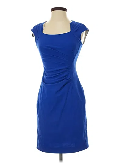 Pre-owned Calvin Klein Cocktail Dress In Blue