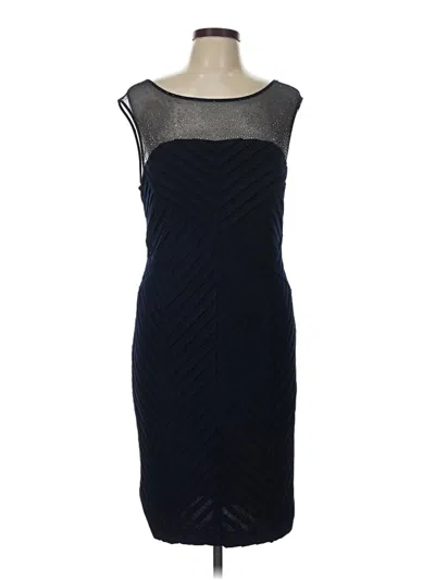 Pre-owned Calvin Klein Cocktail Dress In Blue