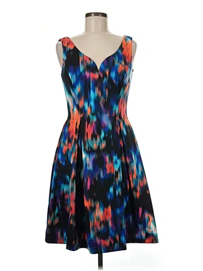 Pre-owned Calvin Klein Cocktail Dress In Blue