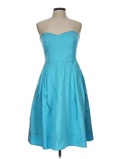 Pre-owned Calvin Klein Cocktail Dress In Blue