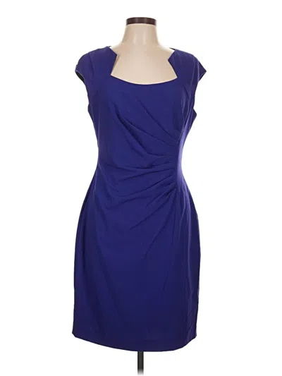 Pre-owned Calvin Klein Cocktail Dress In Blue