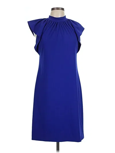 Pre-owned Calvin Klein Cocktail Dress In Blue