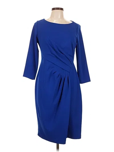 Pre-owned Calvin Klein Cocktail Dress In Blue