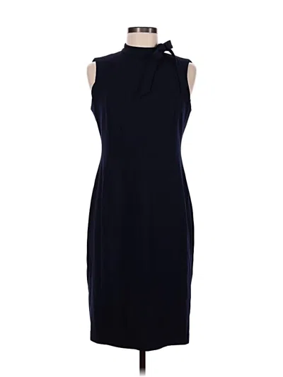 Pre-owned Calvin Klein Cocktail Dress In Blue