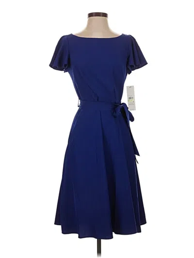 Calvin Klein Cocktail Dress In Blue