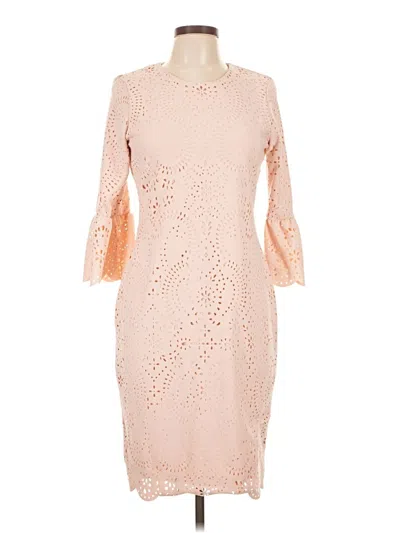 Pre-owned Calvin Klein Cocktail Dress In Brown