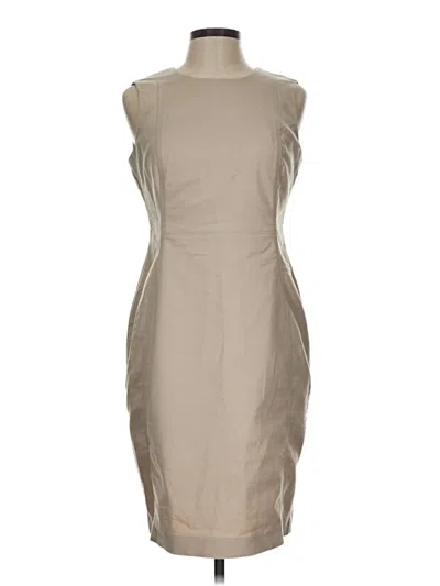Pre-owned Calvin Klein Cocktail Dress In Brown