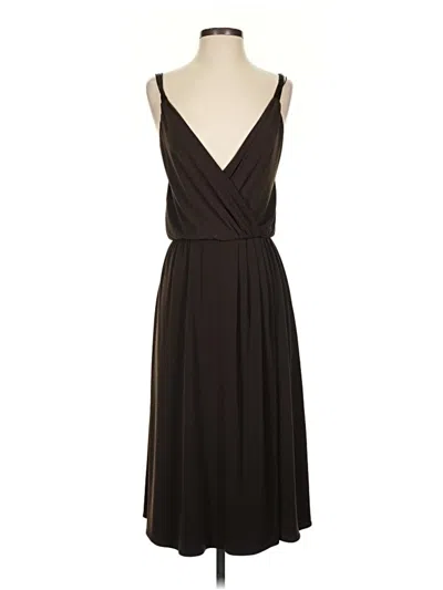 Pre-owned Calvin Klein Cocktail Dress In Brown