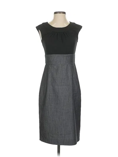 Pre-owned Calvin Klein Cocktail Dress In Gray