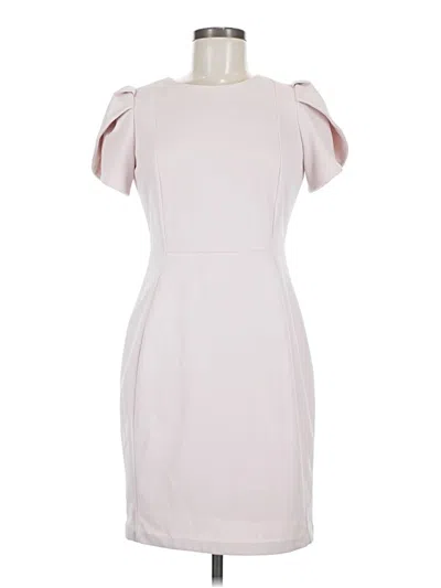 Pre-owned Calvin Klein Cocktail Dress In Gray