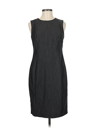 Pre-owned Calvin Klein Cocktail Dress In Gray