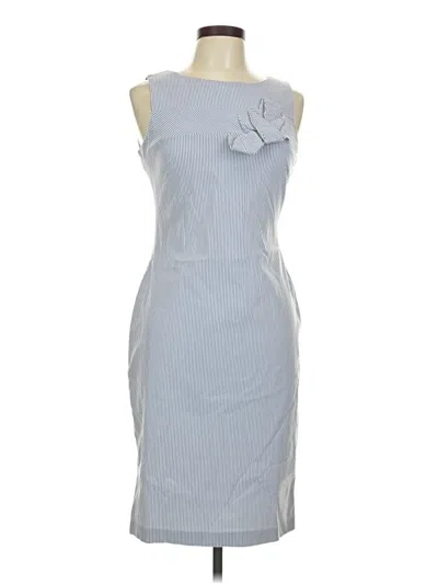 Pre-owned Calvin Klein Cocktail Dress In Gray