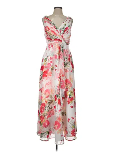 Pre-owned Calvin Klein Cocktail Dress In Gray