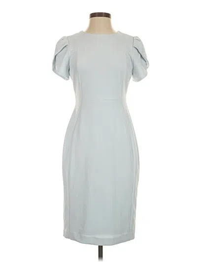 Pre-owned Calvin Klein Cocktail Dress In Gray