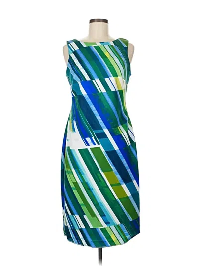 Pre-owned Calvin Klein Cocktail Dress In Green