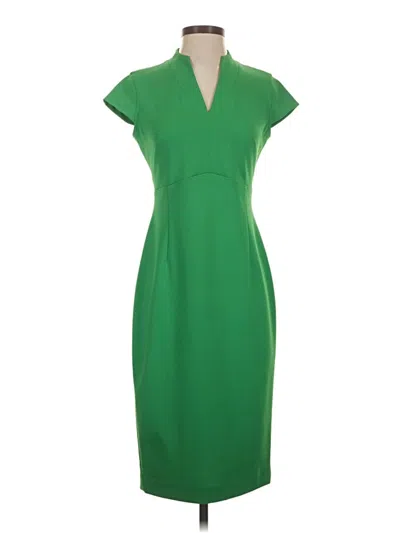 Pre-owned Calvin Klein Cocktail Dress In Green