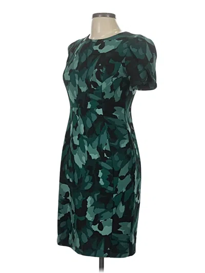 Pre-owned Calvin Klein Cocktail Dress In Green