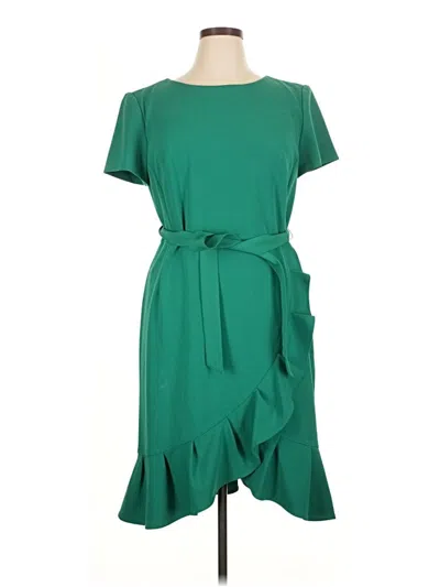 Pre-owned Calvin Klein Cocktail Dress In Green