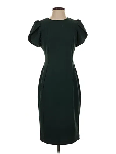Pre-owned Calvin Klein Cocktail Dress In Green