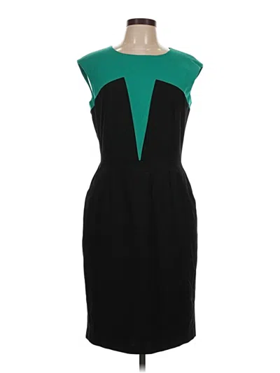 Pre-owned Calvin Klein Cocktail Dress In Green