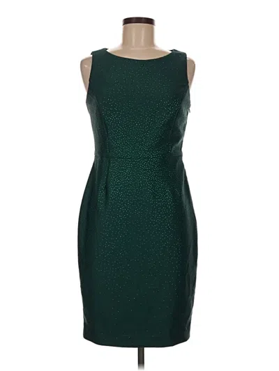 Pre-owned Calvin Klein Cocktail Dress In Green