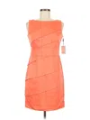 Calvin Klein Cocktail Dress In Orange