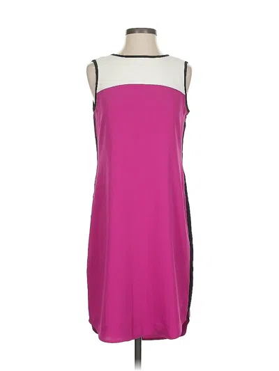 Pre-owned Calvin Klein Cocktail Dress In Pink