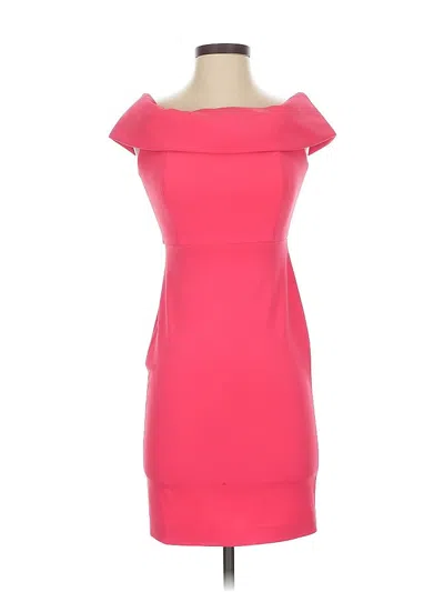 Pre-owned Calvin Klein Cocktail Dress In Pink