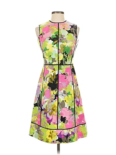 Pre-owned Calvin Klein Cocktail Dress In Pink