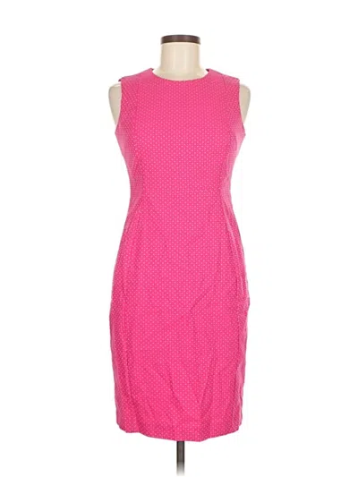 Pre-owned Calvin Klein Cocktail Dress In Pink