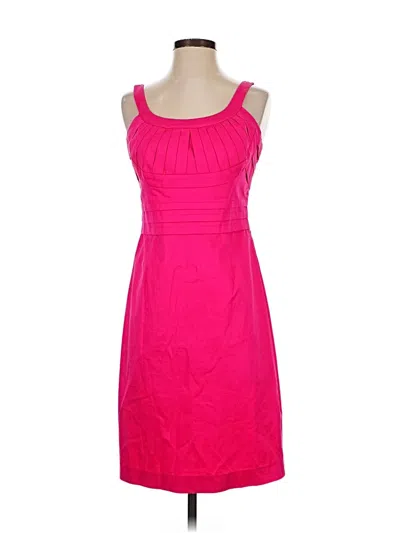 Pre-owned Calvin Klein Cocktail Dress In Pink