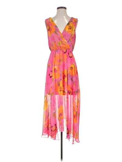 Pre-owned Calvin Klein Cocktail Dress In Pink